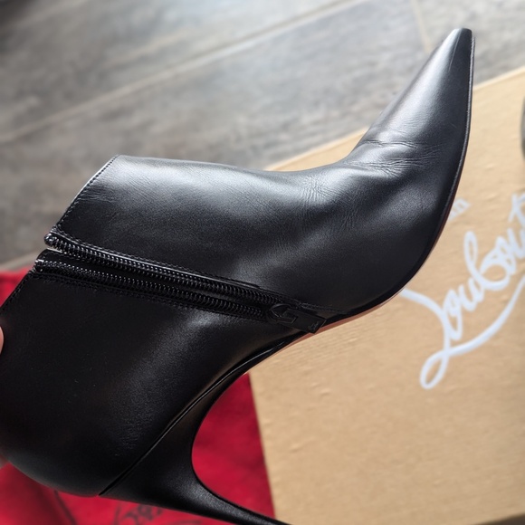 Christian Louboutin Gorgona boots size 39.5 black - Picture 2 of 11